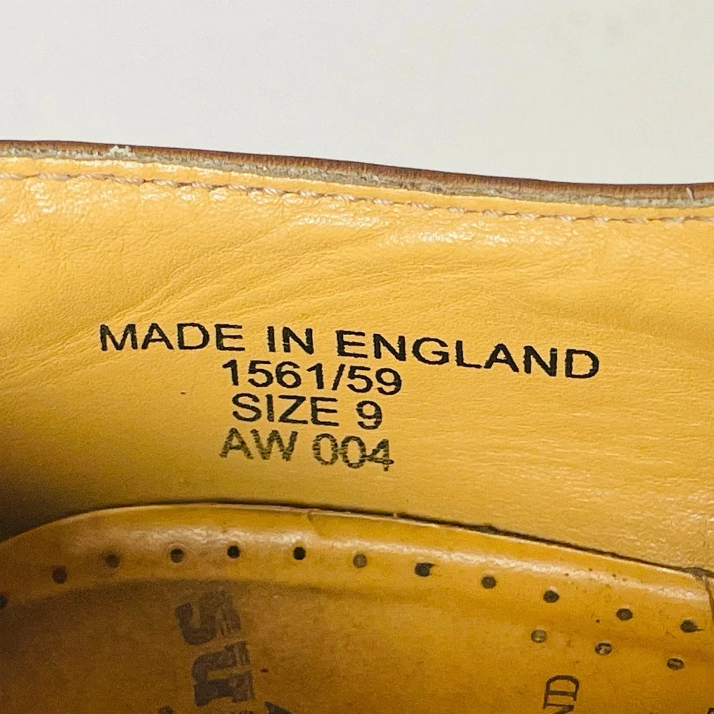 Dr Martens 1561 Mens US 10 UK 9 Brown Crazy Horse Leather Oxford England VTG Y2K